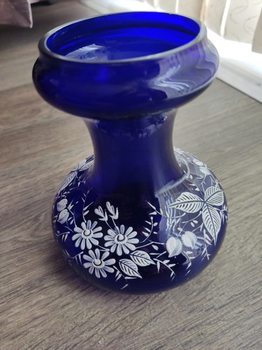 Beautiful cobalt blue - blue, vase