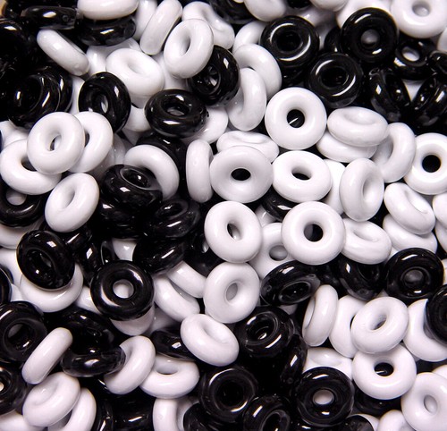 14mm black and white - black,
