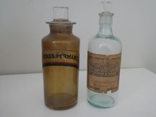 2 vintage Apothecary Chemist