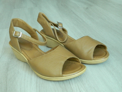 Clarks ladies wedge sandals - ladies,