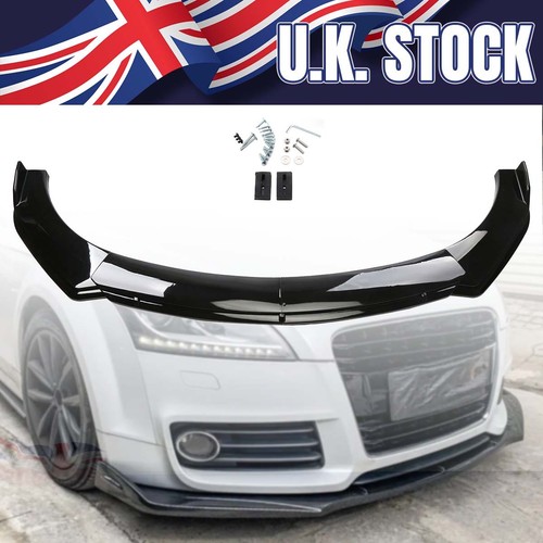 Gloss black front bumper - gloss,
