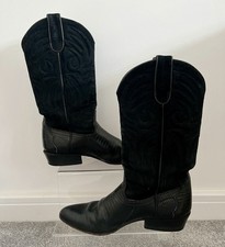 Sancho Cowboy Boots Black Size