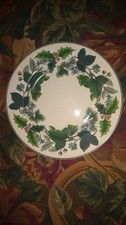 SPODE GREEN GARLAND HOLLY &