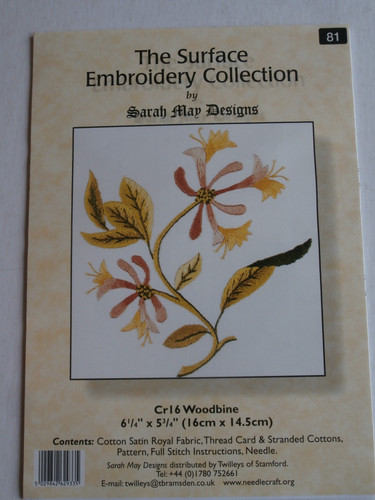 Embroidery kit sarah may - kit,