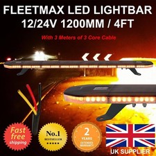 LED Amber Beacon Light Bar
