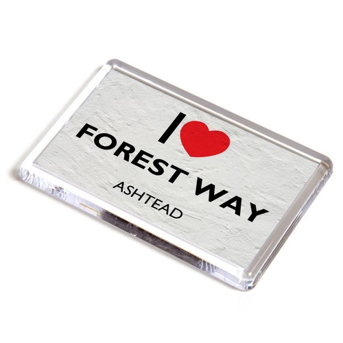 Fridge magnet love forest - -,