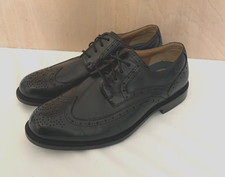 Clarks Leather Brogues - Black