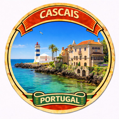 Cascais portugal fridge magnet - cascais,