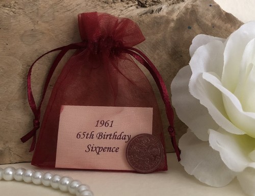 1961 sixpence organza - 1961,