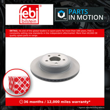 2x Brake Discs Pair Vented