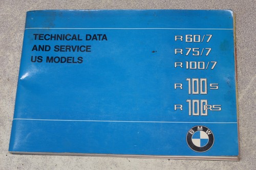 Bmw r60 r75 - r60/7, r75/7