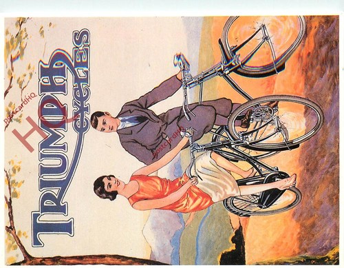 Picture postcard triumph - postcard;,