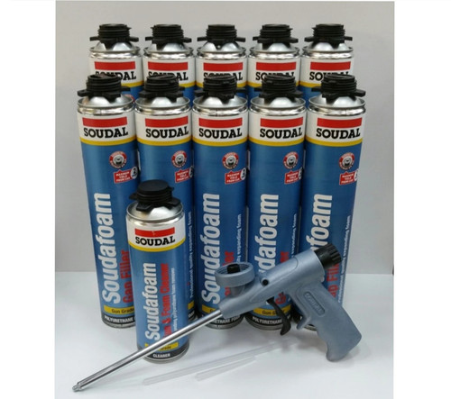 Soudal expanding foam kit - expanding,