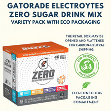 Gatorade Thirst Quencher Sport Energy Powder Drink Mix Variety Pack 40ct
