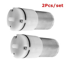 2Pcs DC 12V 370 Mini Motor Air Pump Aquarium Oxygen DIY For Fish Tank Massage