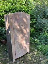 Beautifully  Hand Painted Abstract Vintage Lebus Wardrobe