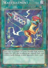 YU-GI-OH: WATTJUSTMENT - SHATTER FOIL RARE - BP03-EN170 - 1st EDITION