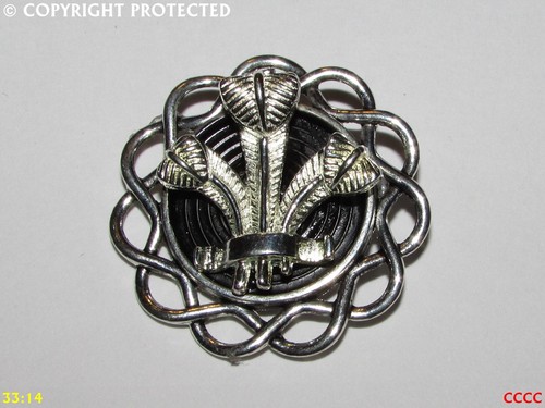 Steampunk brooch badge - brooch,