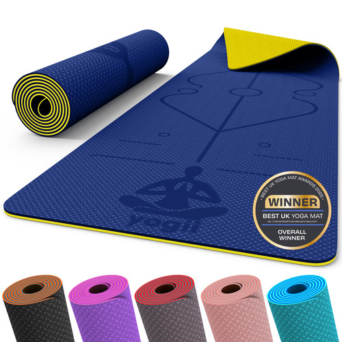 Yoga mat exercise sets thick - mat,