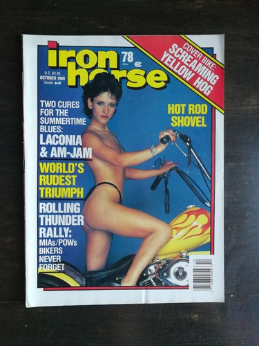 Iron horse motorcycle magazine - horse,