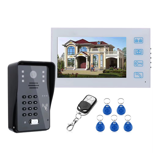 7inch video door phone - door,