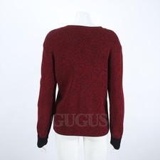 Valentino Burgundy Multi Knit