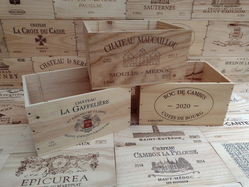 Wooden wine box - box, ~