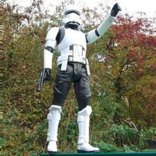 Star Wars Imperial Hover Tank Driver Stormtrooper GIANT 18" *scarce Jakks BigFig