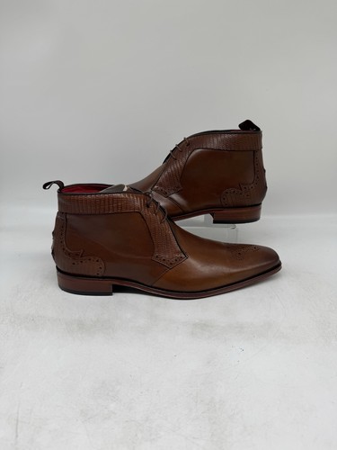 Jeffery west brown - brown, leather