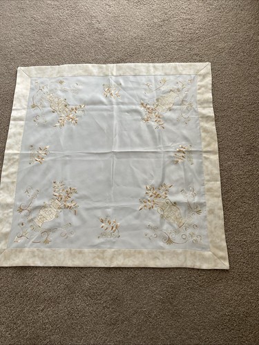 Embroidered tablecloth - embroidered,