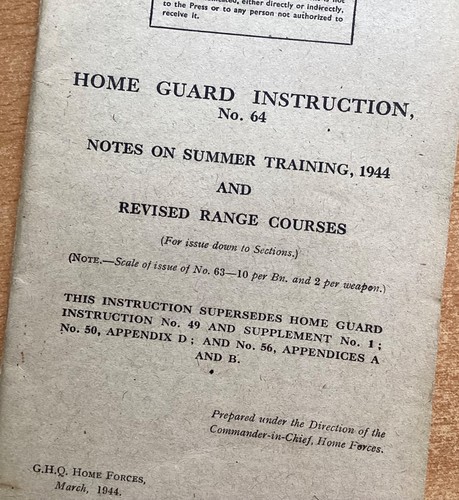 Notes summer training - on,