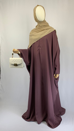 Butterfly abaya dusty rose - dusty, |