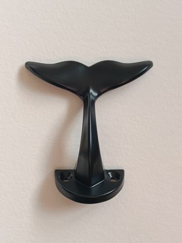Nautical whale tail - whale,