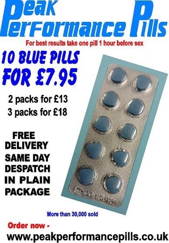 Mens blue sex pills - blue,