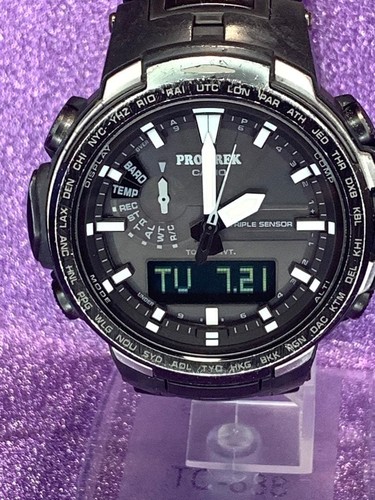 Casio pro trek prw - trek, prw-6100yt