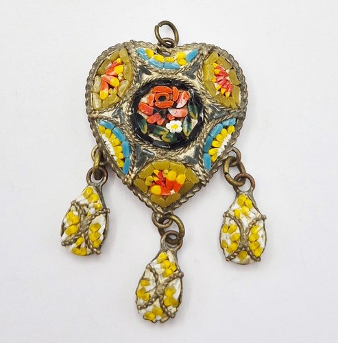 Antique italian micro - antique, mosaic