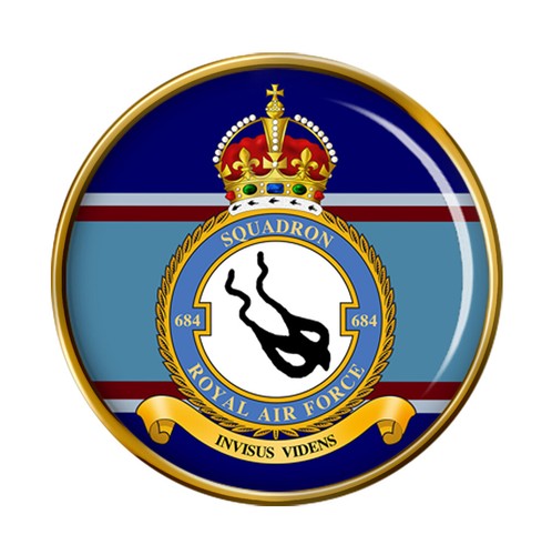 684 squadron raf pin badge - 684,