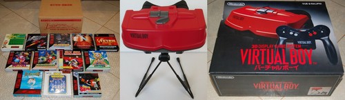 Nintendo virtual boy games - virtual,