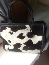Tosca Blu Leather Cow Hide Bag
