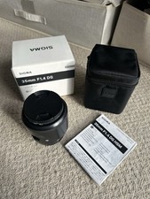 Sigma DG 35mm f/1.4 HSM Art Lens for canon ef mount