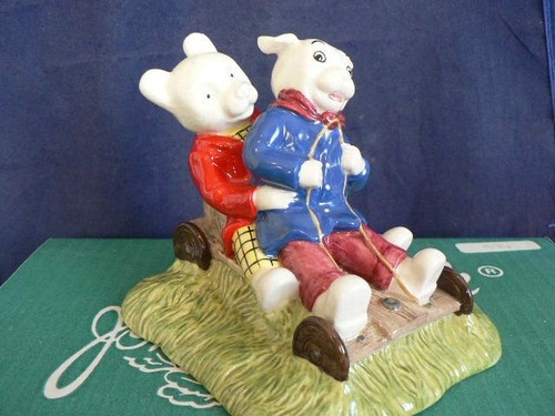 Beswick rupert bear and algy - beswick,