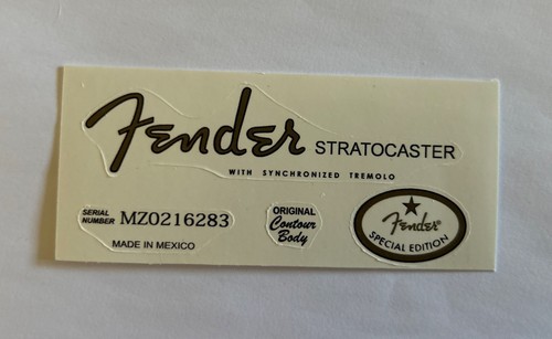 Fender stratocaster mim mexico - fender,
