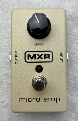 Mxr micro amp effects - mxr,