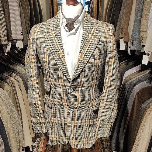 Vintage mens 36r check suit - vintage,
