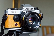 Yashica FX-D  with 50mm lens +