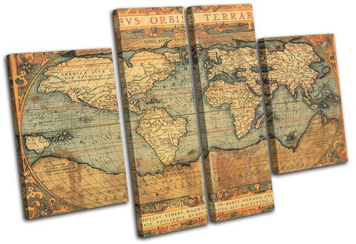 Old world atlas - atlas, flags
