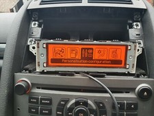 Peugeot 407 Citroen c5 display screen RD45 radio LCD Multi function clock dash