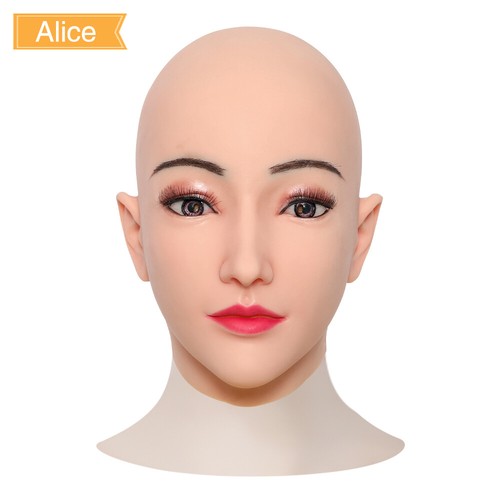Silicone female full face - female, head
