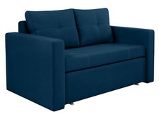 2 Seater Blue sofa bed