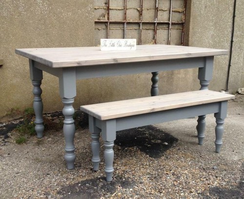 5ft farmhouse table 150 - 150, x